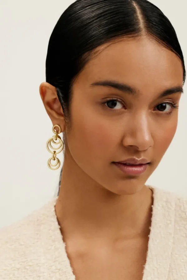 Huliet Multi Hoop Drop Earrings<Ted Baker Cheap