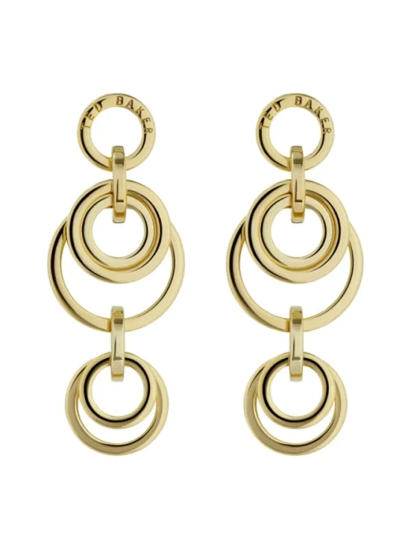 Huliet Multi Hoop Drop Earrings<Ted Baker Cheap