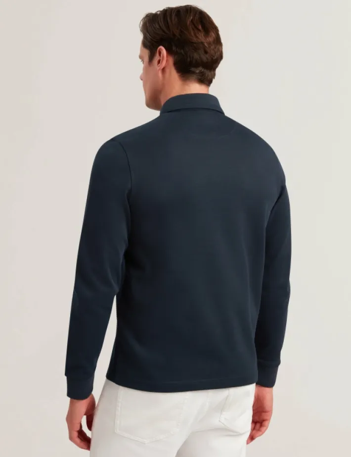 ingmar_long_sleeve_cotton_3-1.webp Ingmar Long Sleeve Cotton Blend Zip Polo Shirt<Ted Baker Store