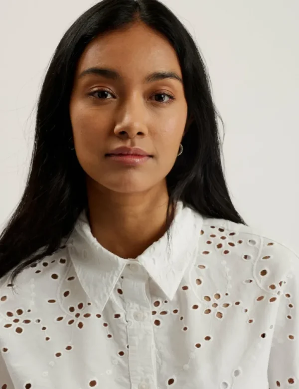 Kilkis Broderie Cropped Shirt<Ted Baker Store