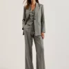 Koat Herringbone Wide Leg Tailored Trousers<Ted Baker Sale