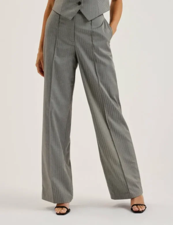 Koat Herringbone Wide Leg Tailored Trousers<Ted Baker Sale