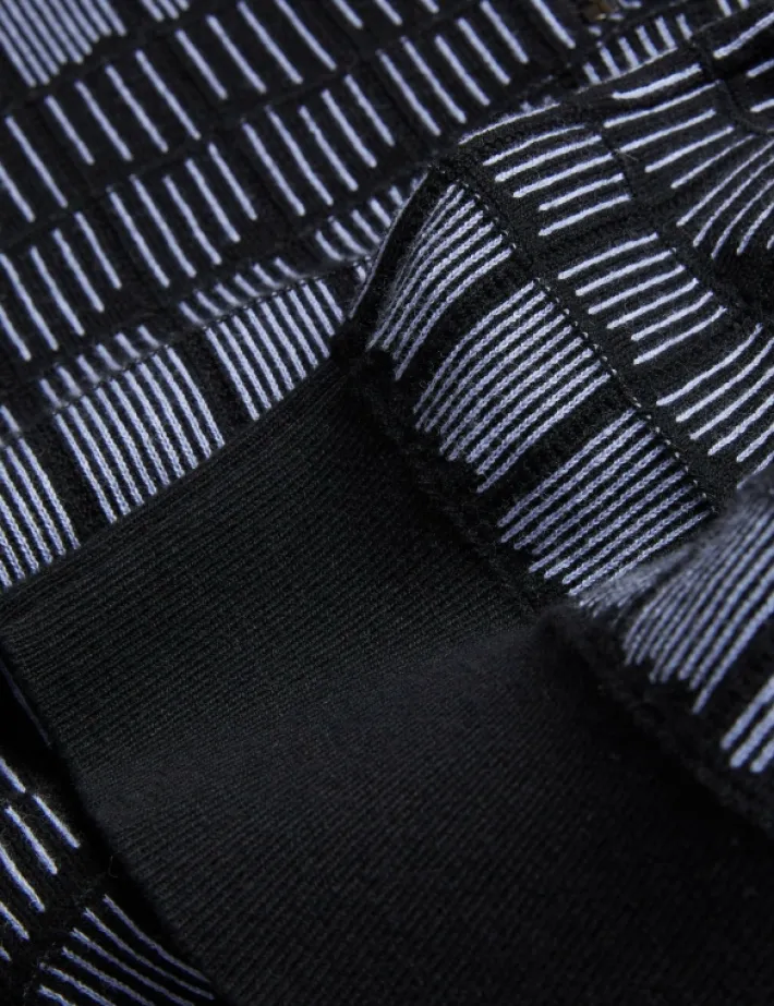 levers_ombre_jacquard_zip_5.webp Levers Ombre Jacquard Zip Neck Polo Shirt<Ted Baker Discount