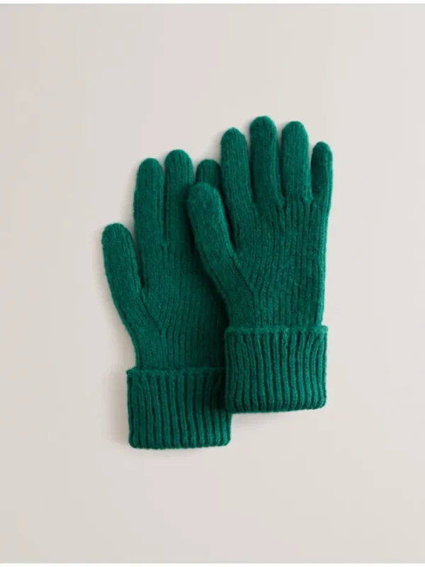 Lidiie Wool Blend Ribbed Knit Gloves<Ted Baker Hot