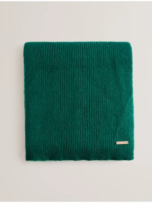 Lidiies Ribbed Wool Blend Knitted Scarf<Ted Baker New