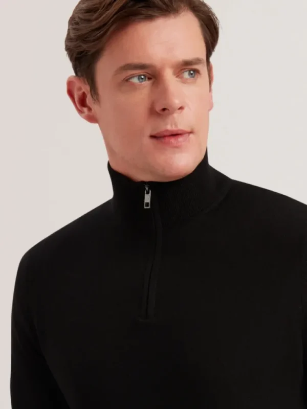 Limehas Long Sleeve Merino Core Quarter Zip<Ted Baker Flash Sale