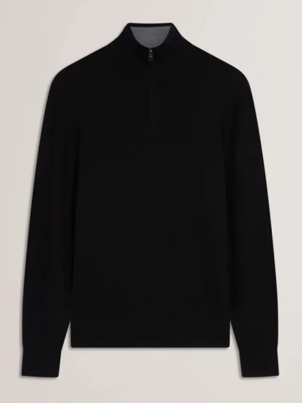 Limehas Long Sleeve Merino Core Quarter Zip<Ted Baker Flash Sale