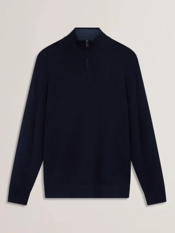 Limehas Long Sleeve Merino Core Quarter Zip<Ted Baker Flash Sale
