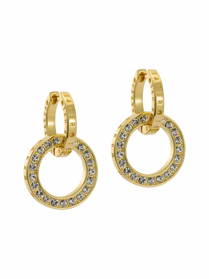lina_double_link_crystal__0.webp Lina Double Link Crystal Drop Earrings<Ted Baker Shop