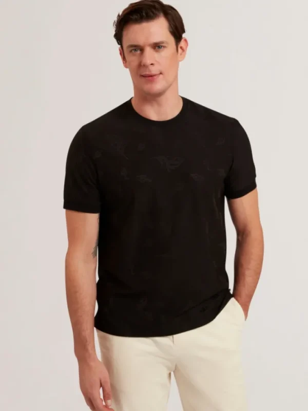 Lipsto Short Sleeve Regular Printed Shirt<Ted Baker Outlet