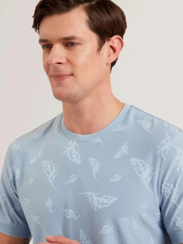 Lipsto Short Sleeve Regular Printed Shirt<Ted Baker Online