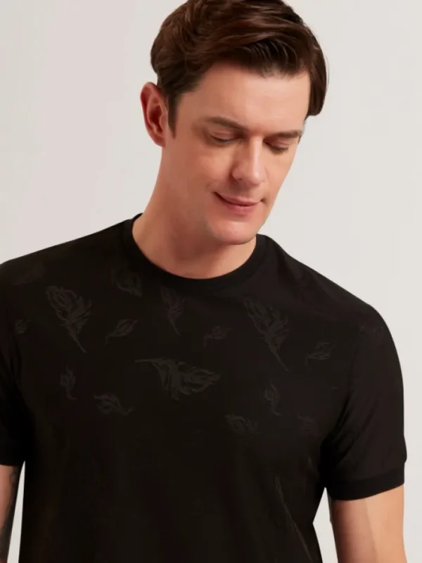 Lipsto Short Sleeve Regular Printed Shirt<Ted Baker Outlet