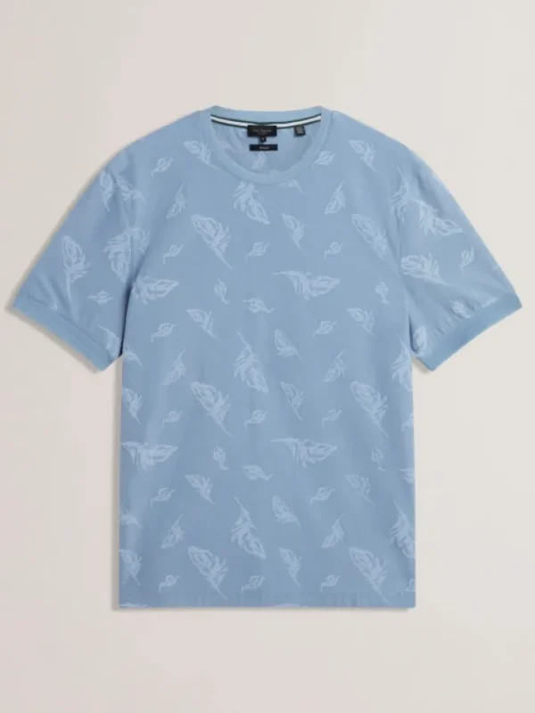 Lipsto Short Sleeve Regular Printed Shirt<Ted Baker Online