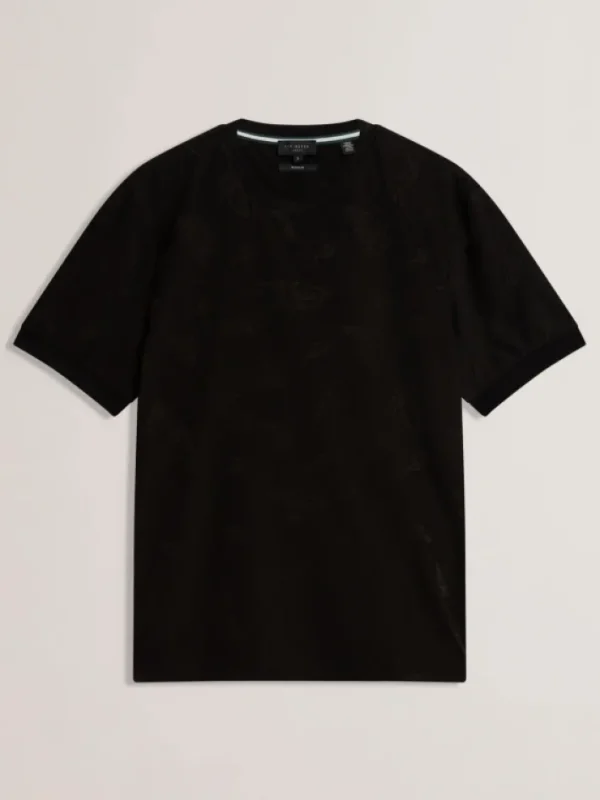 Lipsto Short Sleeve Regular Printed Shirt<Ted Baker Outlet