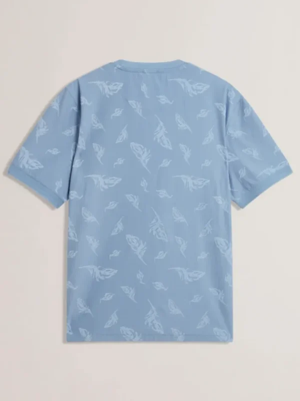 Lipsto Short Sleeve Regular Printed Shirt<Ted Baker Online