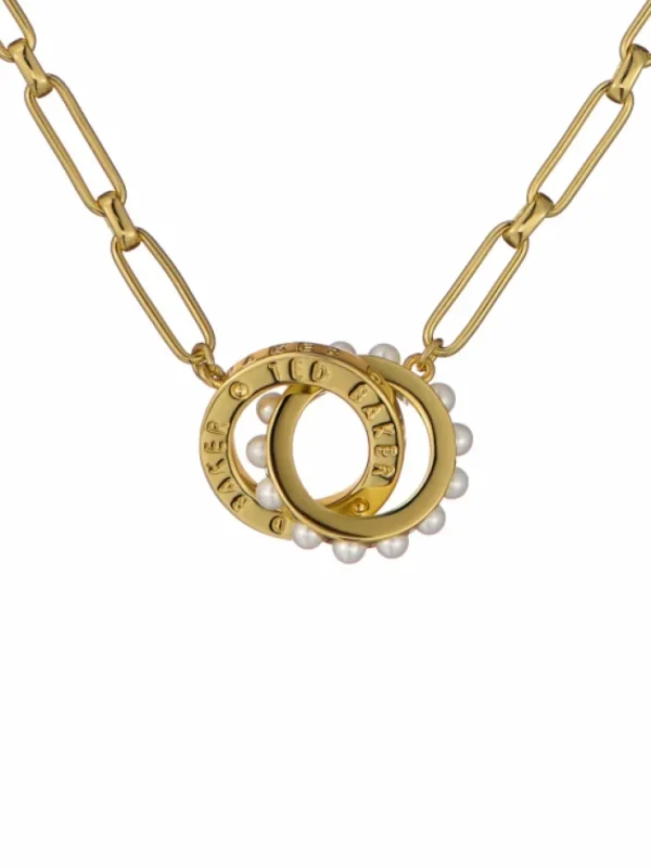 Lola Double Logo Link Necklace<Ted Baker New
