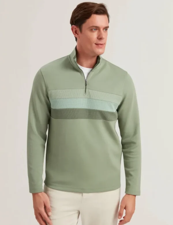 Longman Ombre Stripe Half-Zip Sweatshirt<Ted Baker New