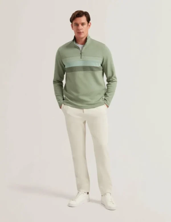 Longman Ombre Stripe Half-Zip Sweatshirt<Ted Baker New