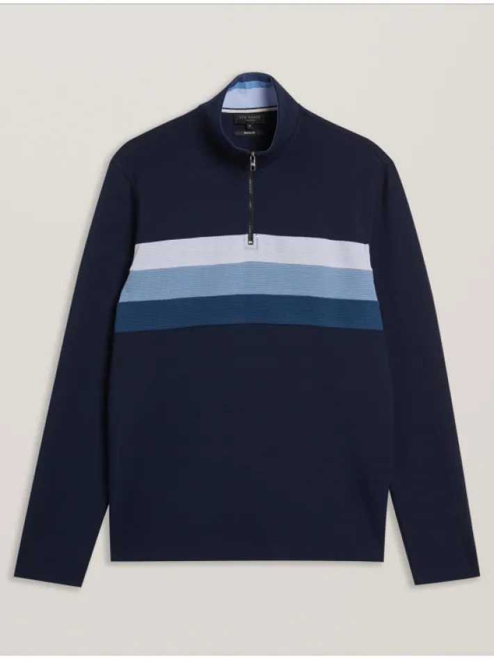 longman_ombre_stripe_half_6.webp Longman Ombre Stripe Half-Zip Sweatshirt<Ted Baker Fashion
