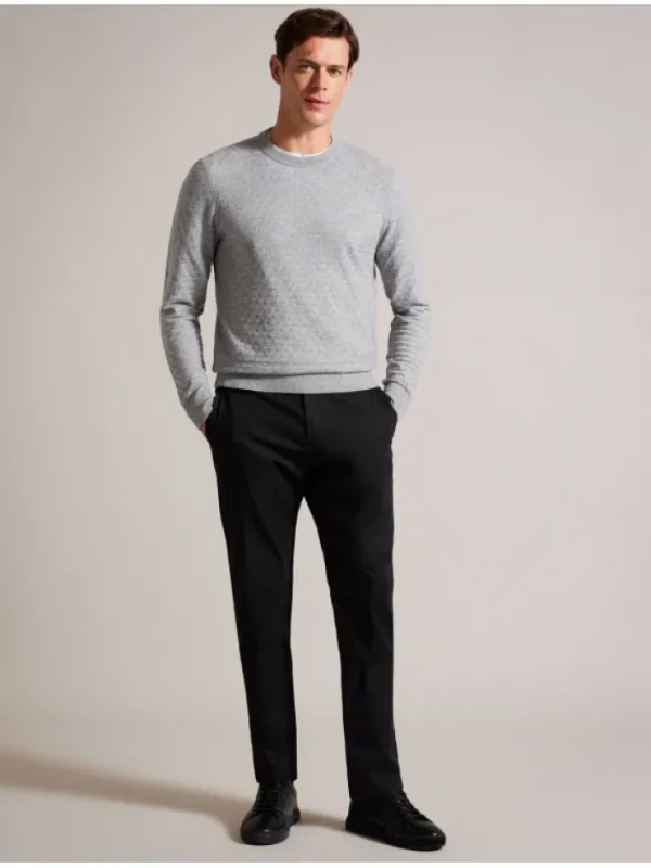 Loung Long Sleeve T Stitch Crew Neck Sweater<Ted Baker Outlet