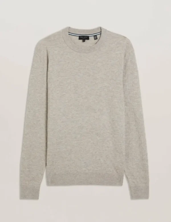 Loung Textured T Knit Crew Neck Jumper<Ted Baker Cheap