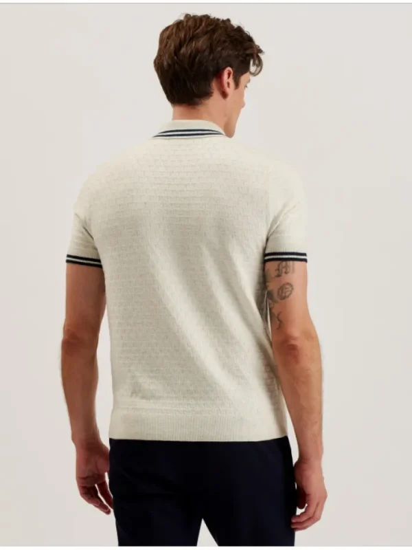 Mahani Short Sleeve Zip Polo<Ted Baker Store