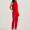 Manattl Tape High Waisted Tailo Trousers<Ted Baker Discount