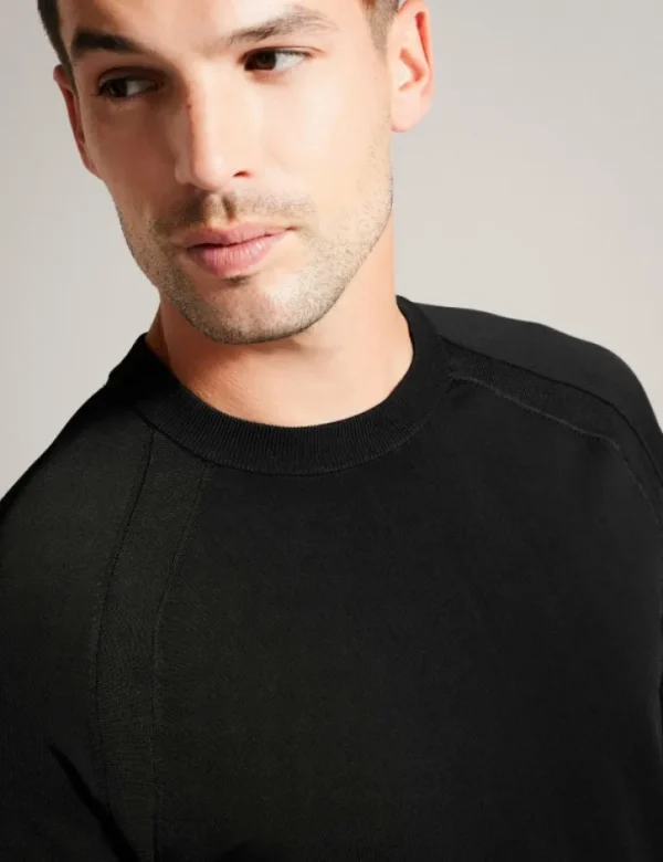 Maywo Saddle Shoulder Crew Neck Jumper<Ted Baker Cheap