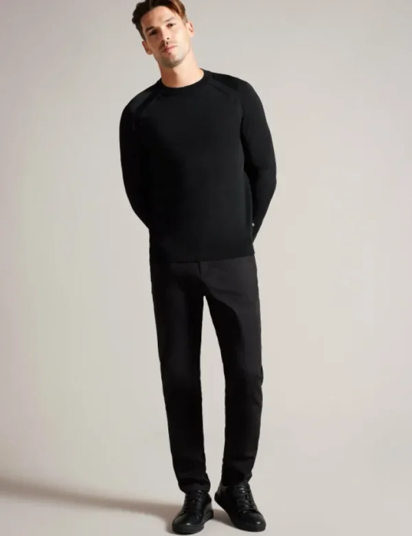 Maywo Saddle Shoulder Crew Neck Jumper<Ted Baker Cheap