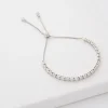 Melrah Crystal Adjustable Tennis Bracelet<Ted Baker New