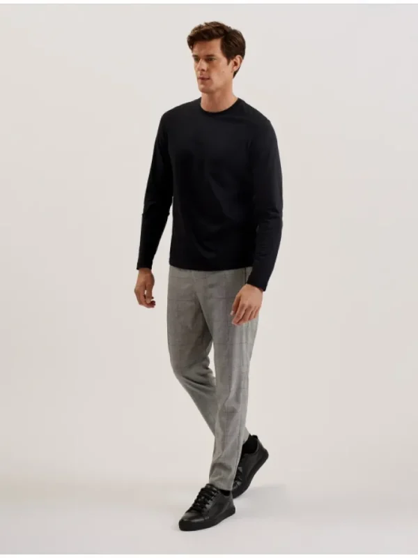 Nicolo Checked Elastic Waist Tailored Trousers<Ted Baker Flash Sale