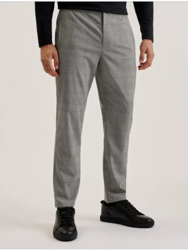 Nicolo Checked Elastic Waist Tailored Trousers<Ted Baker Flash Sale