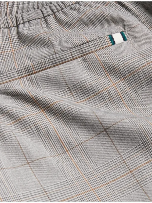 Nicolo Checked Elastic Waist Tailored Trousers<Ted Baker Flash Sale