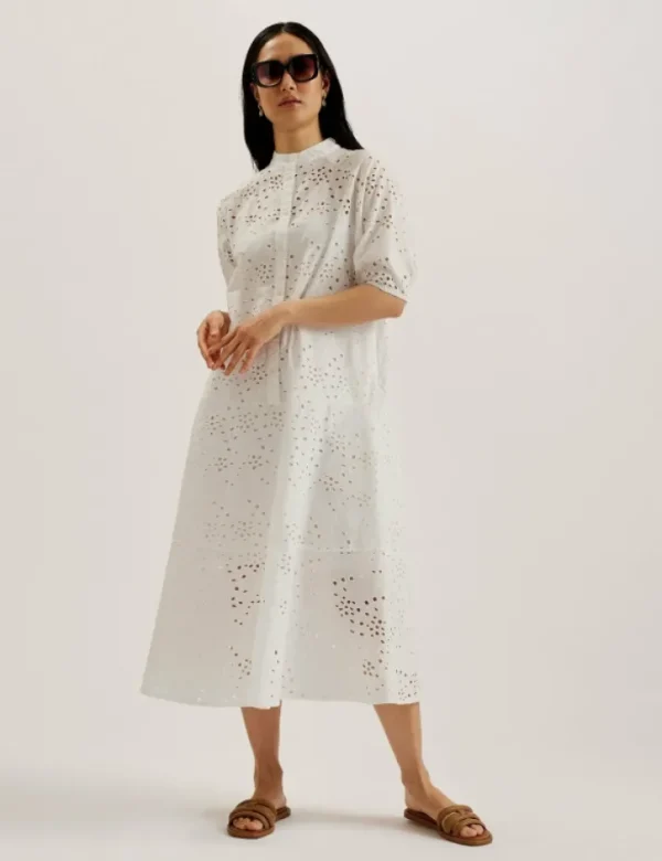Nikaia Oversized Broderie Dress<Ted Baker Shop