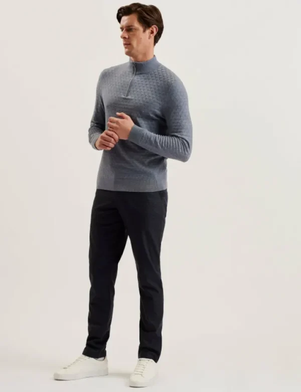 Nounds Puppytooth Pattern Slim Fit Trousers<Ted Baker Best
