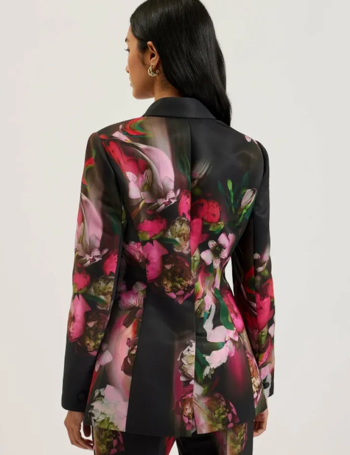 okuni_fitted_floral_print_4.webp Okuni Fitted Floral Print Tailored Jacket<Ted Baker Fashion