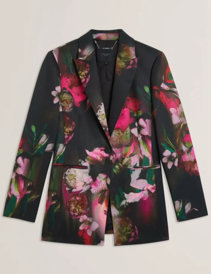 okuni_fitted_floral_print_6.webp Okuni Fitted Floral Print Tailored Jacket<Ted Baker Fashion