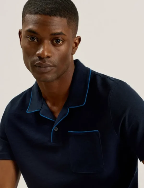 Paisel Short Sleeve Regular Open Collar Polo<Ted Baker Sale