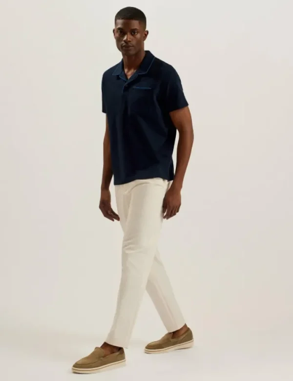 Paisel Short Sleeve Regular Open Collar Polo<Ted Baker Sale