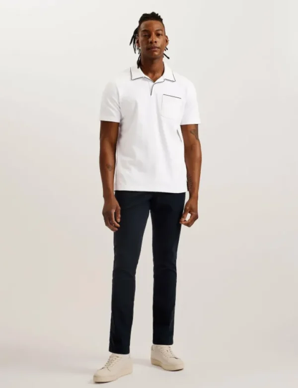 Paisel Short Sleeve Regular Open Collar Polo<Ted Baker Clearance