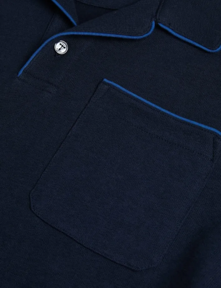 paisel_short_sleeve_regul_5-1.webp Paisel Short Sleeve Regular Open Collar Polo<Ted Baker Sale