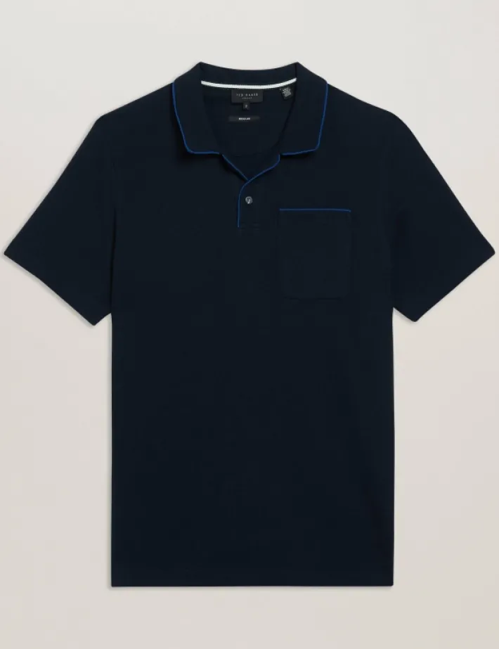 paisel_short_sleeve_regul_6.webp Paisel Short Sleeve Regular Open Collar Polo<Ted Baker Sale