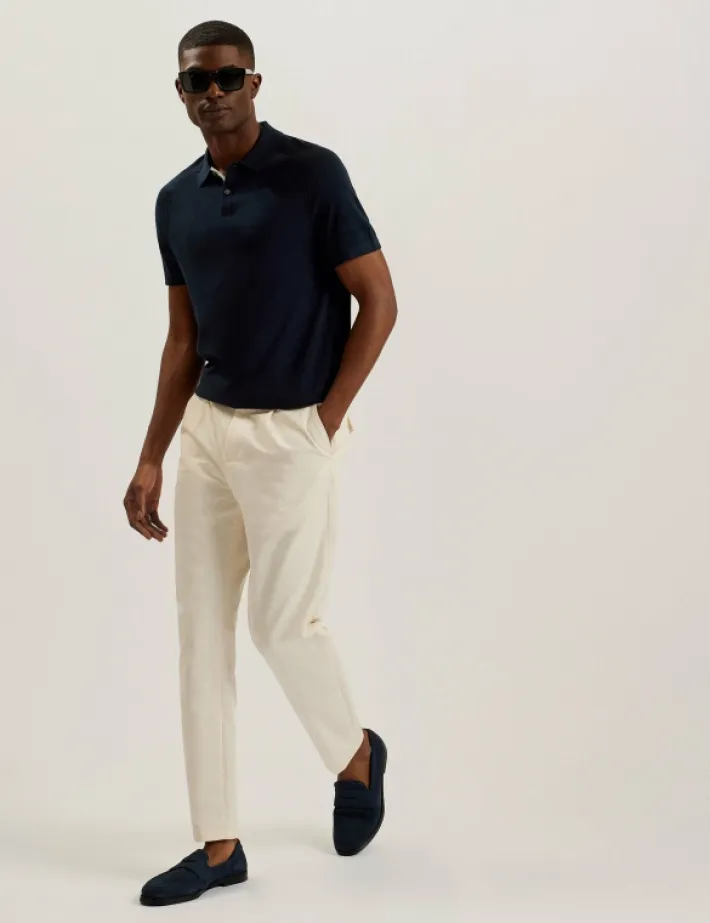peltz_short_sleeve_regula_3.webp Peltz Short Sleeve Regular Silk Blend Polo<Ted Baker Shop