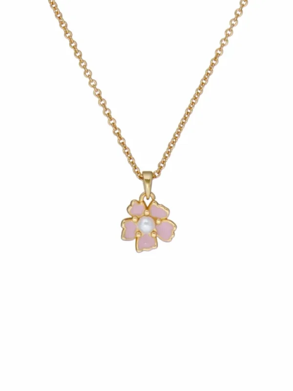 Petiies Painted Flower Pendant Necklace<Ted Baker Clearance
