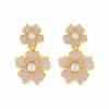 Pettina Painted Flower Drop Earrings<Ted Baker Cheap