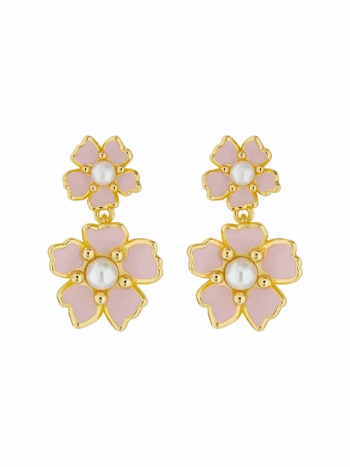 pettina_painted_flower_dr_0.webp Pettina Painted Flower Drop Earrings<Ted Baker Cheap
