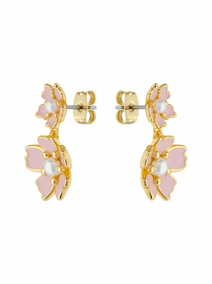 pettina_painted_flower_dr_2.webp Pettina Painted Flower Drop Earrings<Ted Baker Cheap