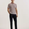 Phenes Textured Cotton Stripe Trim Polo Shirt<Ted Baker Online