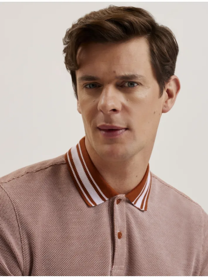 phenes_textured_cotton_st_3-1.webp Phenes Textured Cotton Stripe Trim Polo Shirt<Ted Baker Online