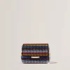 Pridela Striped Crystal Mini Cross Body Bag<Ted Baker Best